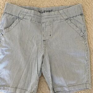 Jag Jeans Navy and White Striped Shorts size10